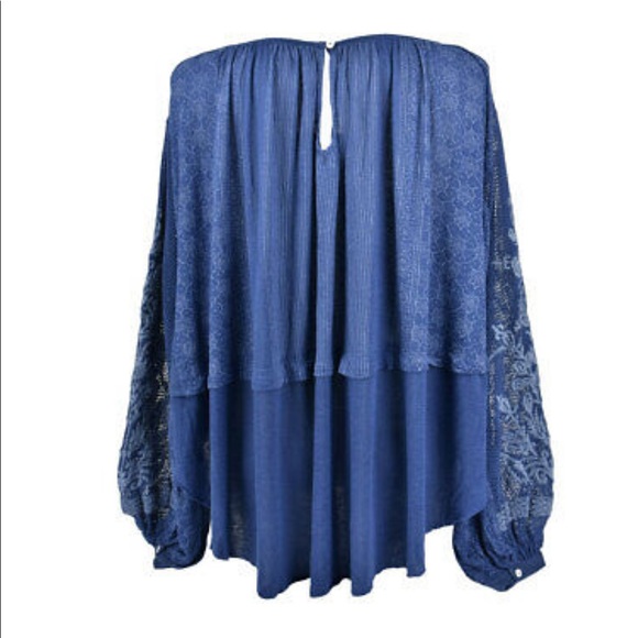 Free People Indigo Dreams Embroidered Tunic - Picture 6 of 7